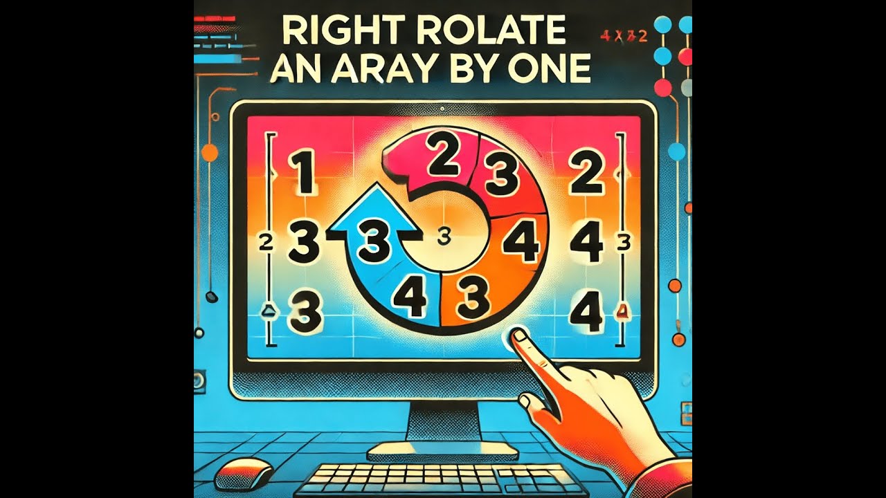 Right Rotate an Array by One | Quick Array Shift Tutorial ⏩