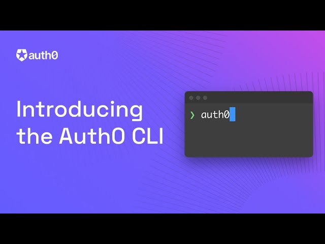 auth0 product / service
