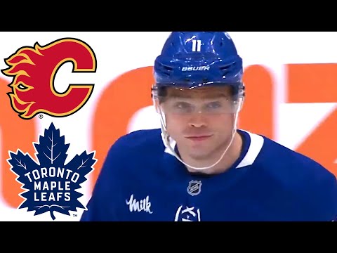 Toronto Maple Leafs vs Calgary Flames October 28 25 w/Superbman