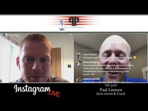 Pacey Performance Instagram Live - Paul Laursen (HIITScience)