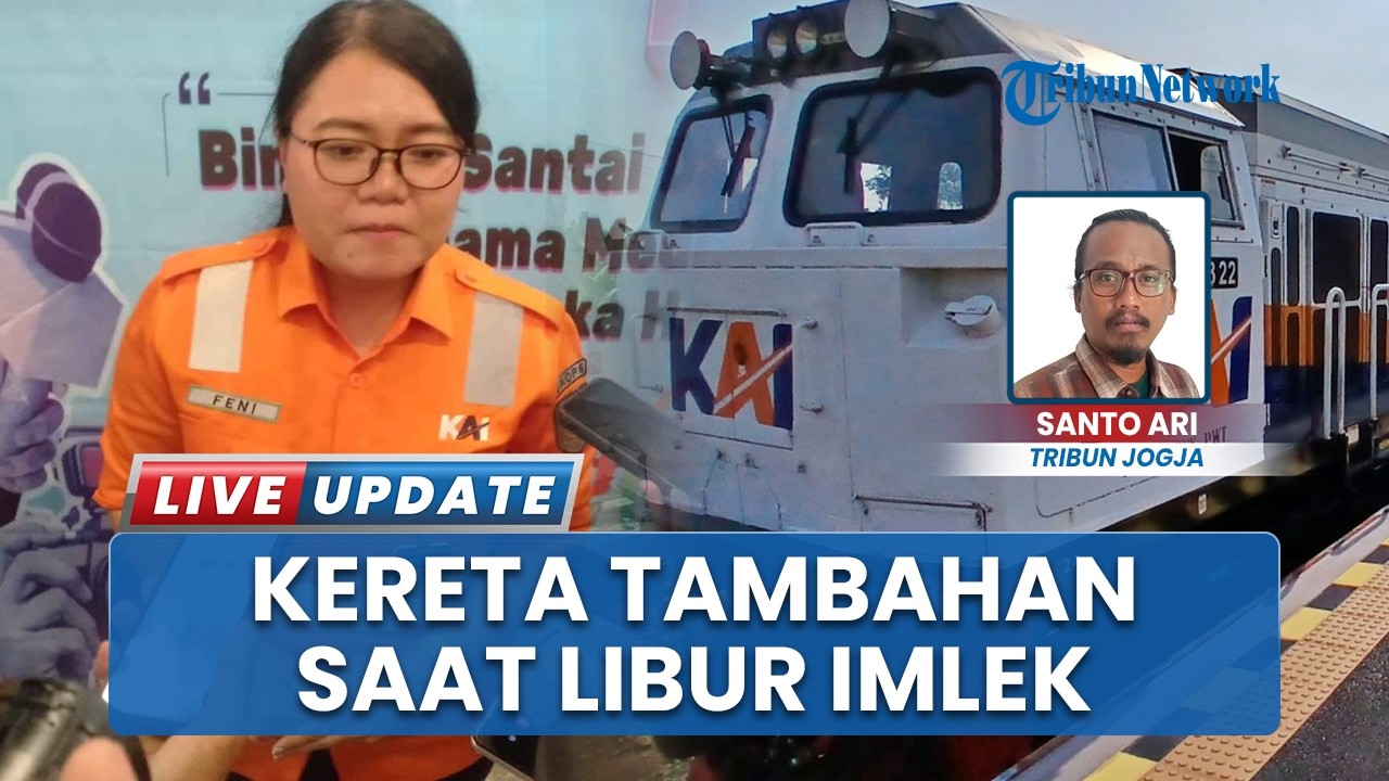 Jelang Libur Imlek 2026, KAI Daop 6 Yogyakarta Manjakan Wisatawan dengan 4 Kereta Tambahan