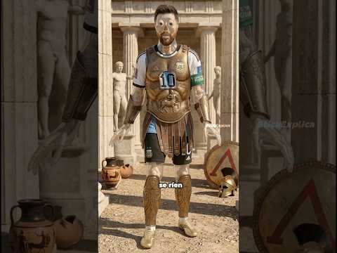 ¿Qué pasaría si Lionel Messi apareciera en la antigua Grecia? #quepasariasi #datocurioso #messi