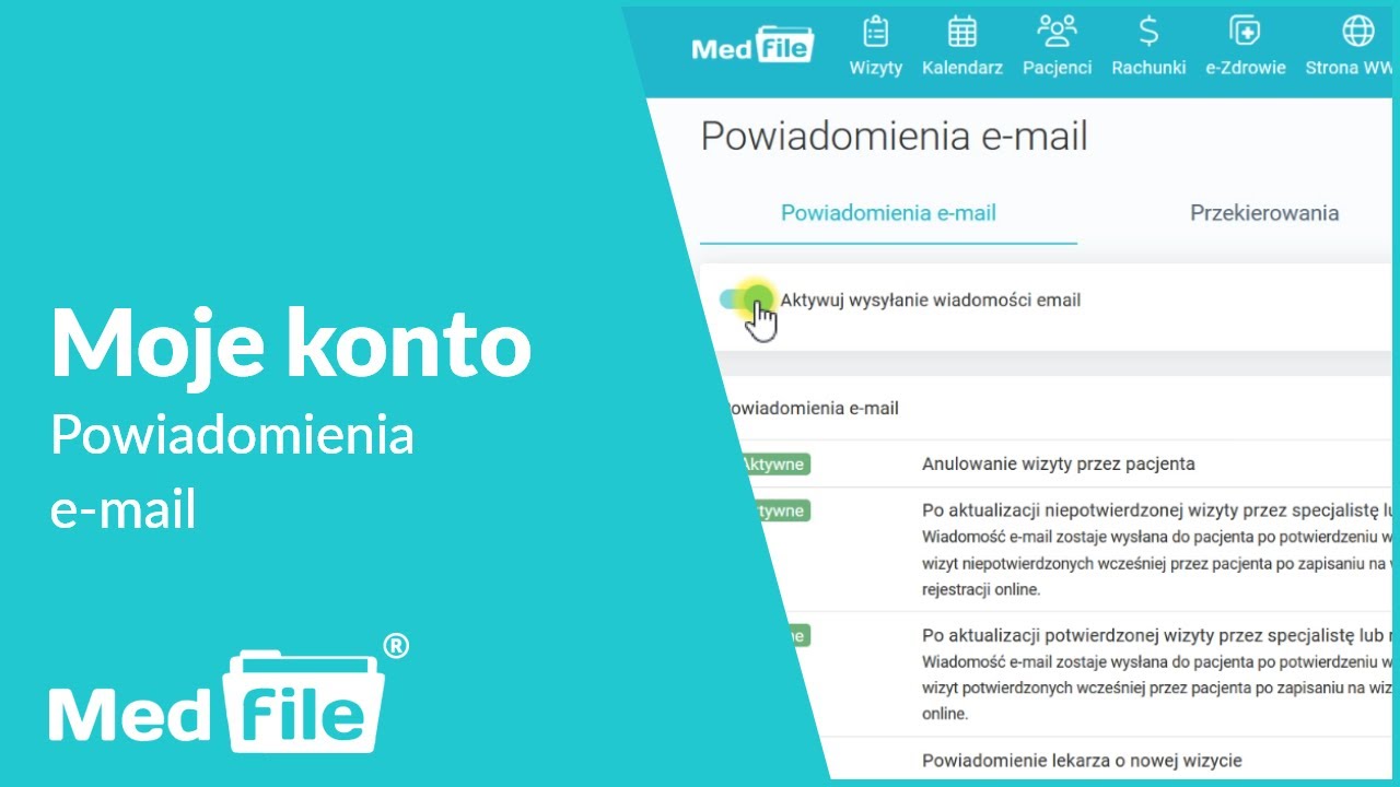 Tworzenie treści powiadomień e-mail