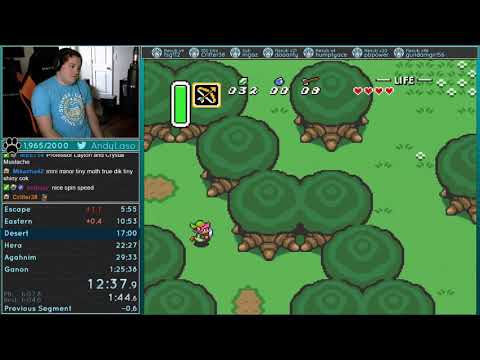 A Link to the Past | No Major Glitches Speedrun in 1:25:10