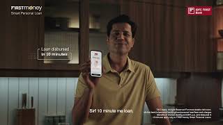 Loan Starting at 9.99% p.a. | FIRSTmoney Smart Personal Loan by IDFC FIRST Bank