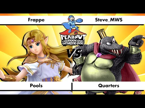 Peabnut C.C.C.C. - Pools Winners Quarter Final - Frappe (Zelda) vs Steve_MWS (King K. Rool)