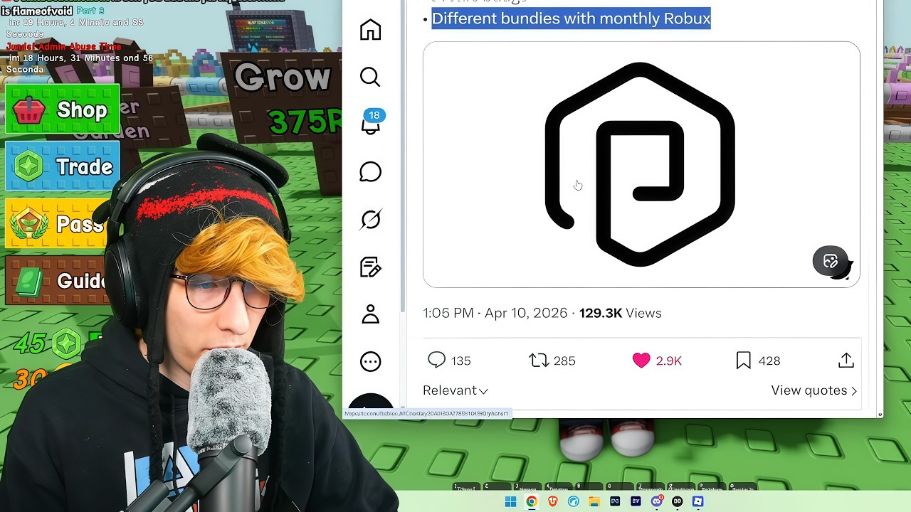 KreekCraft talks about new Roblox Plus update...