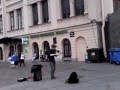СПб 2015, уличный музыкант, скрипка на Невском в День Алых Парусов 