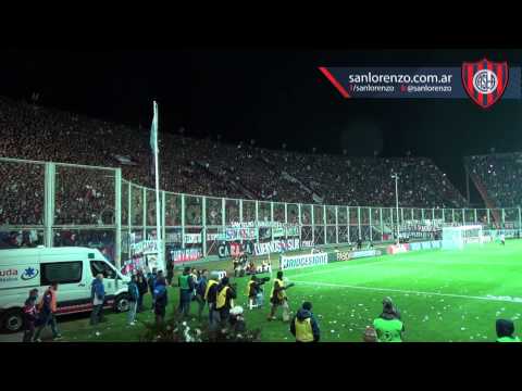 "San Lorenzo 5-0 Bolivar A la cancha voy a ver al Ciclón..." Barra: La Gloriosa Butteler &bull; Club: San Lorenzo