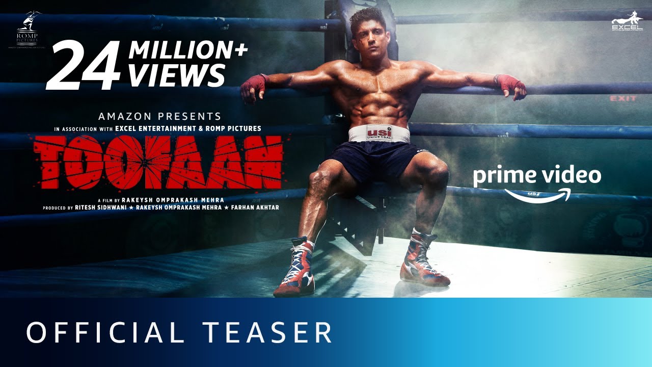 Toofaan - Official Teaser 2021 | Farhan Akhtar, Mrunal Thakur, Paresh Rawal
