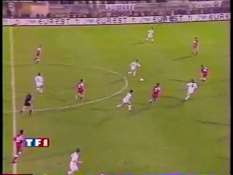 AUXERRE - LIVERPOOL- 2-0     (TOUS LES BUTS : COUPE DE L' UEFA 1991-1992 : 16 EME FINALE ALLER)