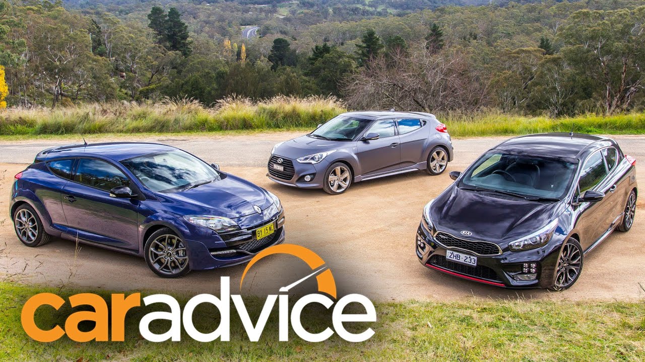Sporty hatch comparison: Kia Procee'd GT v Hyundai Veloster SR Turbo v Renault Megane RS265 Sport