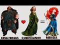 Disney Princesses Parents And Child Part I