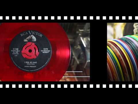 Jonnie's Jukebox Plays: Feel So Bad - Elvis Presley 1961 Re-Issue Red Vinyl