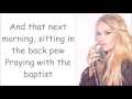 Carrie Underwood ~ Church Bells (Lyrics)
