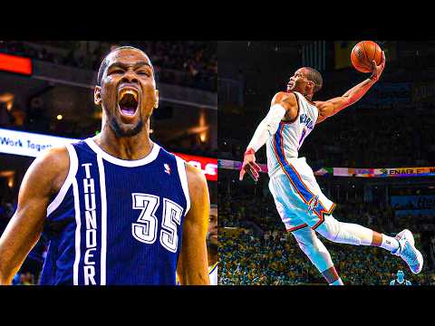 Russell Westbrook's & Kevin Durant's LAST SEASON TOGETHER Highlights 🔥 The End of an Era !