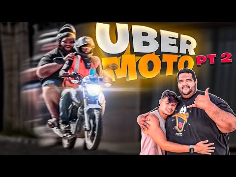 PEDINDO MOTO UBER PRA MEU AMIGO DE 285 KG
