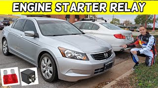 HONDA ACCORD ENGINE STARTER RELAY LOCATION, STARTER RELAY 2008 2009 2010 2011 2012