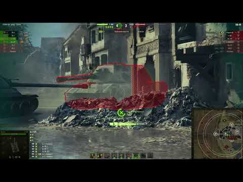 World of tanks. Onslaught. T110E5 Good fight. 5500 damage. Гарний бій.