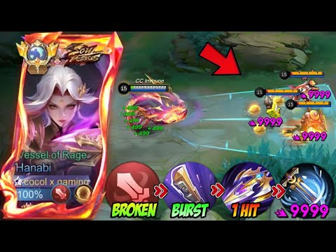 MOONTON THANKS FOR NEW HANABI FIGHTER EMBLEM BUFFED BUILD! | HANABI NEW BEST BUILD 2026!!🔥