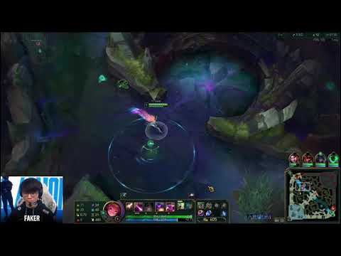 FAKER ZOE POV / T1 VS 100T [WORLDS]