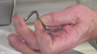 Whirlpool Washer Repair: How to Replace the Right Side Hinge (Whirlpool Part # WP54583)