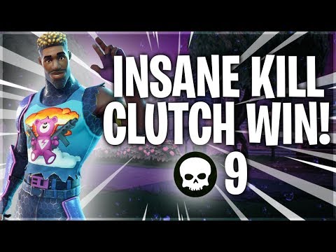 9 Kill Clutch Win 1v2 Vs Ninja And Dakotaz Full Gameplay