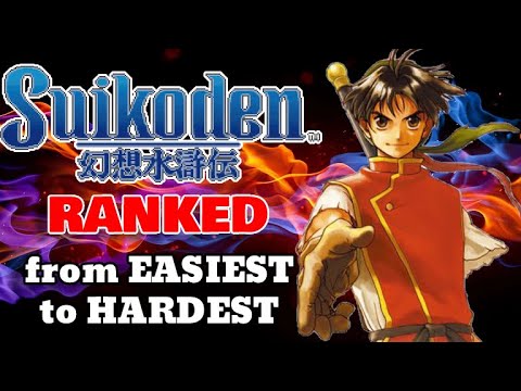 Suikoden RANKED from EASIEST to HARDEST!