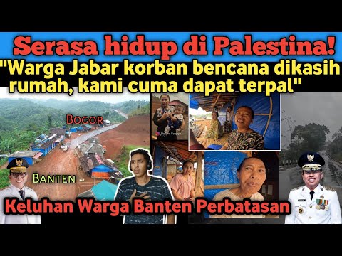 A Big Difference! Reactions at the West Java vs. Banten Border: Banten residents scream in agony!