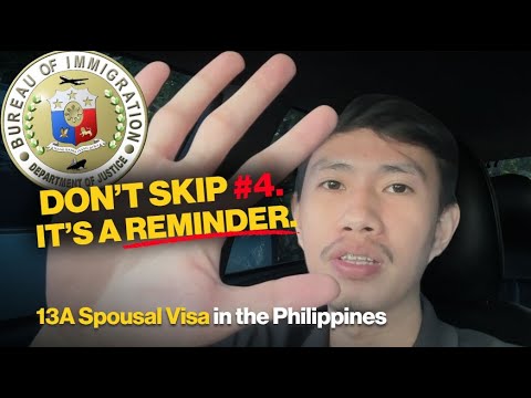 5 things you must know about the 13A Spousal Visa in the Philippines