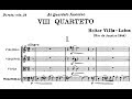 Heitor Villa-Lobos - String Quartet No. 8 (1944)