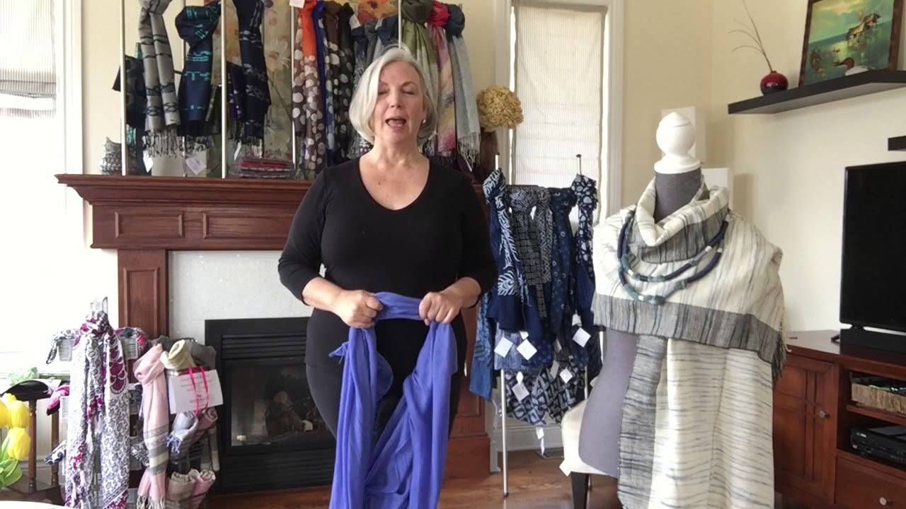 3 ways with the Bamboo scarf