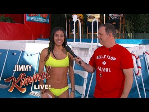 13th Annual Jimmy Kimmel Live Belly Flop Competition Video