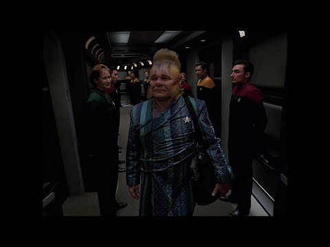 Star Trek Voyager 4K AI clip- Homestead - Neelix leaves Voyager clip