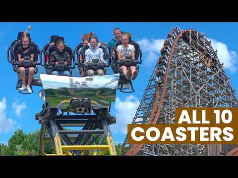 Video: Every Roller Coaster at Walibi Holland: RANKED