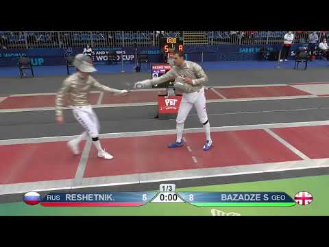 Budapest 2021 SMS - L16 - Reshetnikov RUS v S Bazadze GEO
