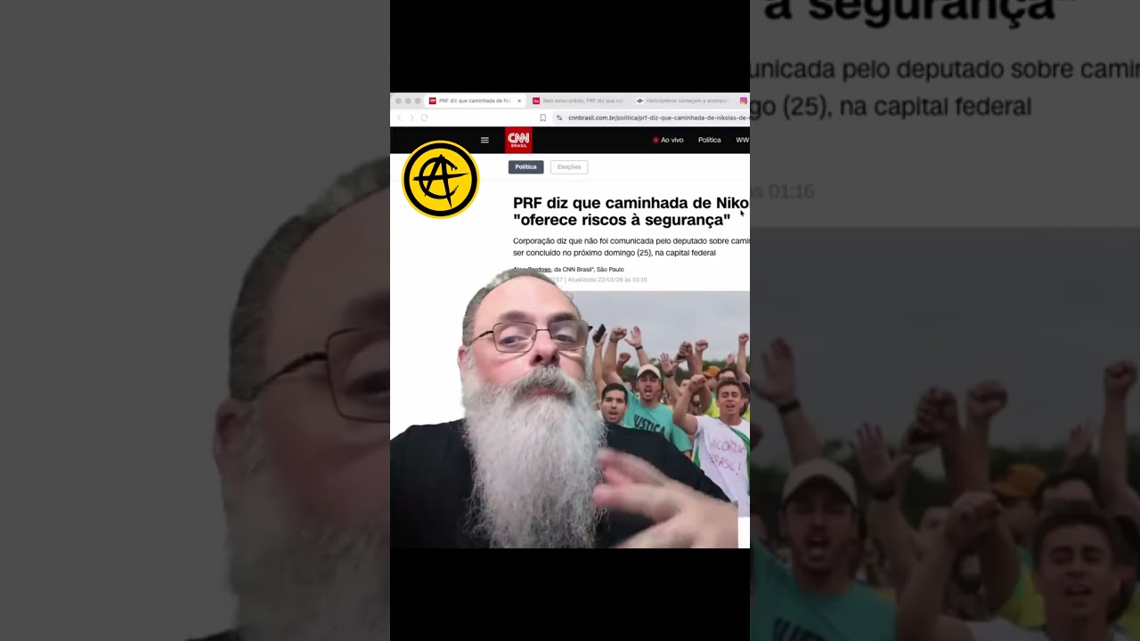 ESQUERDA DESESPERADA com CAMINHADA de NIKOLAS: PRF alega RISCO de SEGURANÇA, STF ameaça BOLSONARO