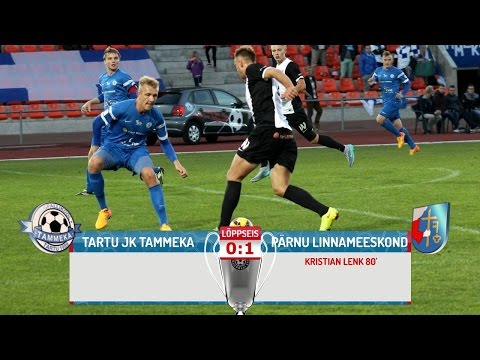 XXIX voor 2015: Tartu JK Tammeka - Pärnu Linnameeskond 0:1 (0:0)