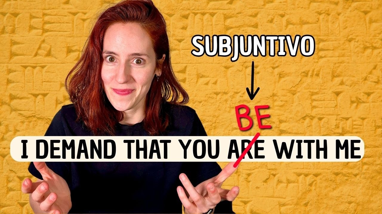 ¿De dónde viene el SUBJUNTIVO en español y en INGLÉS?