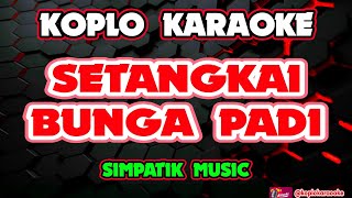 Download lagu SETANGKAI BUNGA PADI KARAOKE - SIMPATIK MUSIC @koplokaraooke  mp3