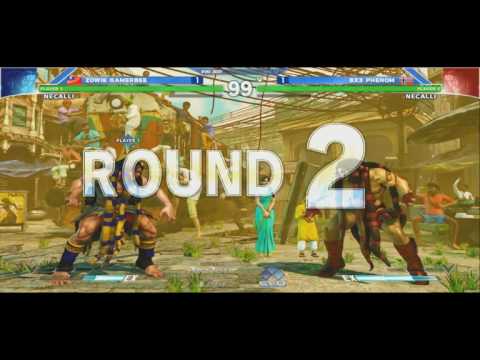 Evo 2017 - Street Fighter V Round 2 Pools: Gamerbee vs Phenom