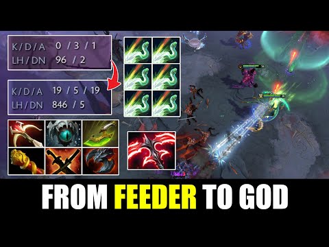 From Feeder to God Medusa - Eye Of Skadi + Stygian Desolator | Dota 2 7.29