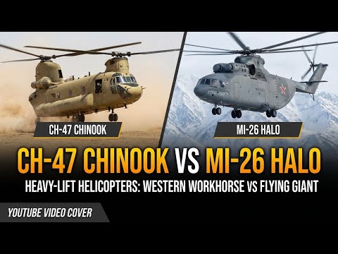 Chinook vs Mi-26: Ultimate Heavy-Lift Helicopter Showdown