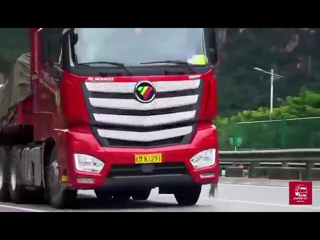 video of [USED]Foton Auman EST 6×4 530hp Tractor 60Tons Truck Head excellent condition
