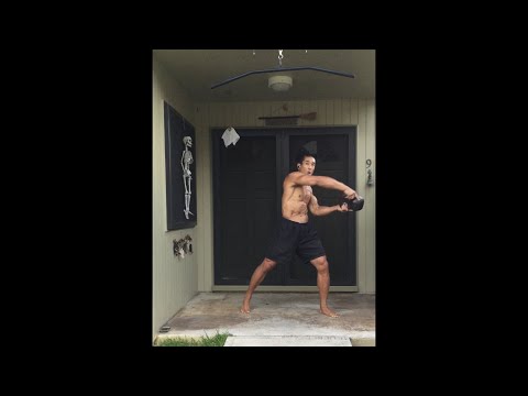 Day 152 Working Out in Hawaii - Kettlebell Core Exercises - October 13, 2020 5:54 pm