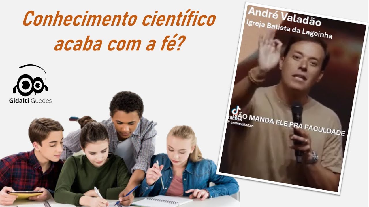 A fé cristã VS estudos | reação ao André Valadão