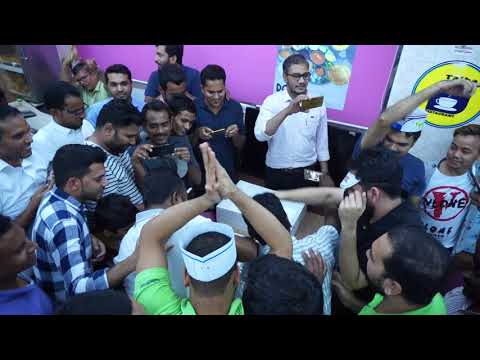 Taiba Restaurant (World Cup competition is the celebration of cutting cake)