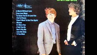 True Love Ways by Peter &amp; Gordon on 1965-66 Mono Capitol LP.