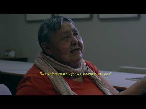 Bertha Kairtok-Holeiter recalls the relocation of Hebron, Labrador