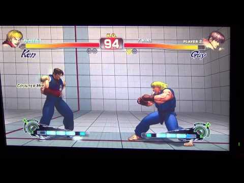 WNF Super Street Fighter 4 AE NGL Chris (Ken) vs NGL Marq Teddy (Guy)